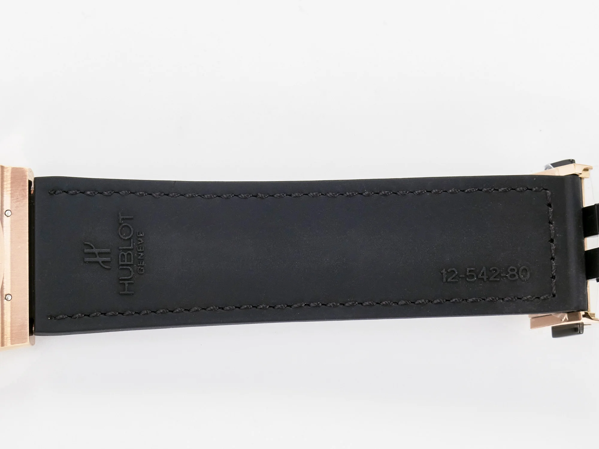 Classic Fusion 42mm RG JJF 1:1 Best Edition Gray Dial on Black Gummy Leather Strap