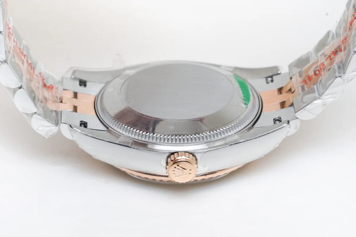 Datejust 31 278271 Silver Floral Motiff Dial in Everose Gold/Steel