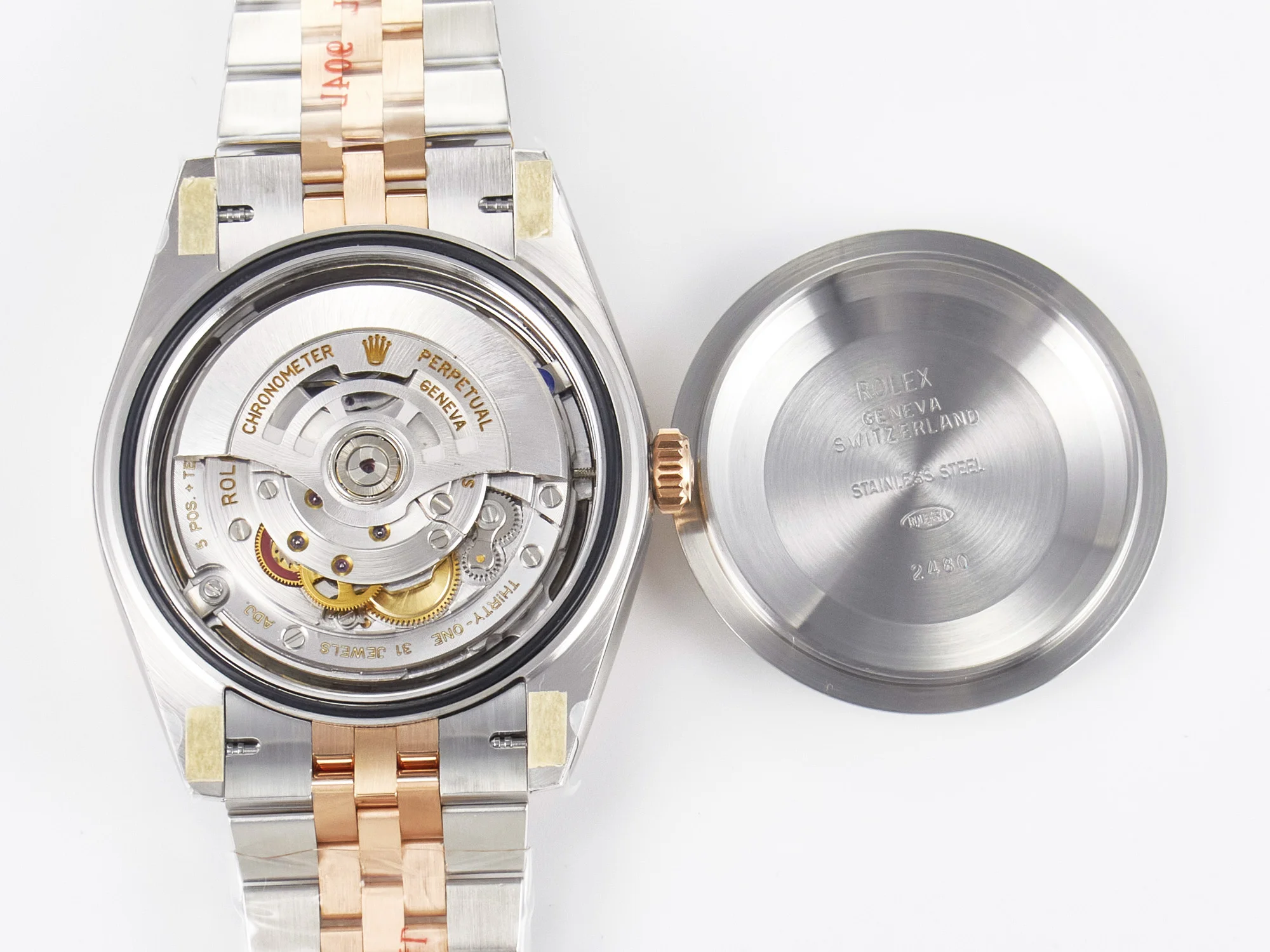 DateJust 41 126331 ARF 1:1 Best Edition 904L Steel Brown Dial on SS/RG Jubilee Bracelet SH3235(Gain Weight)