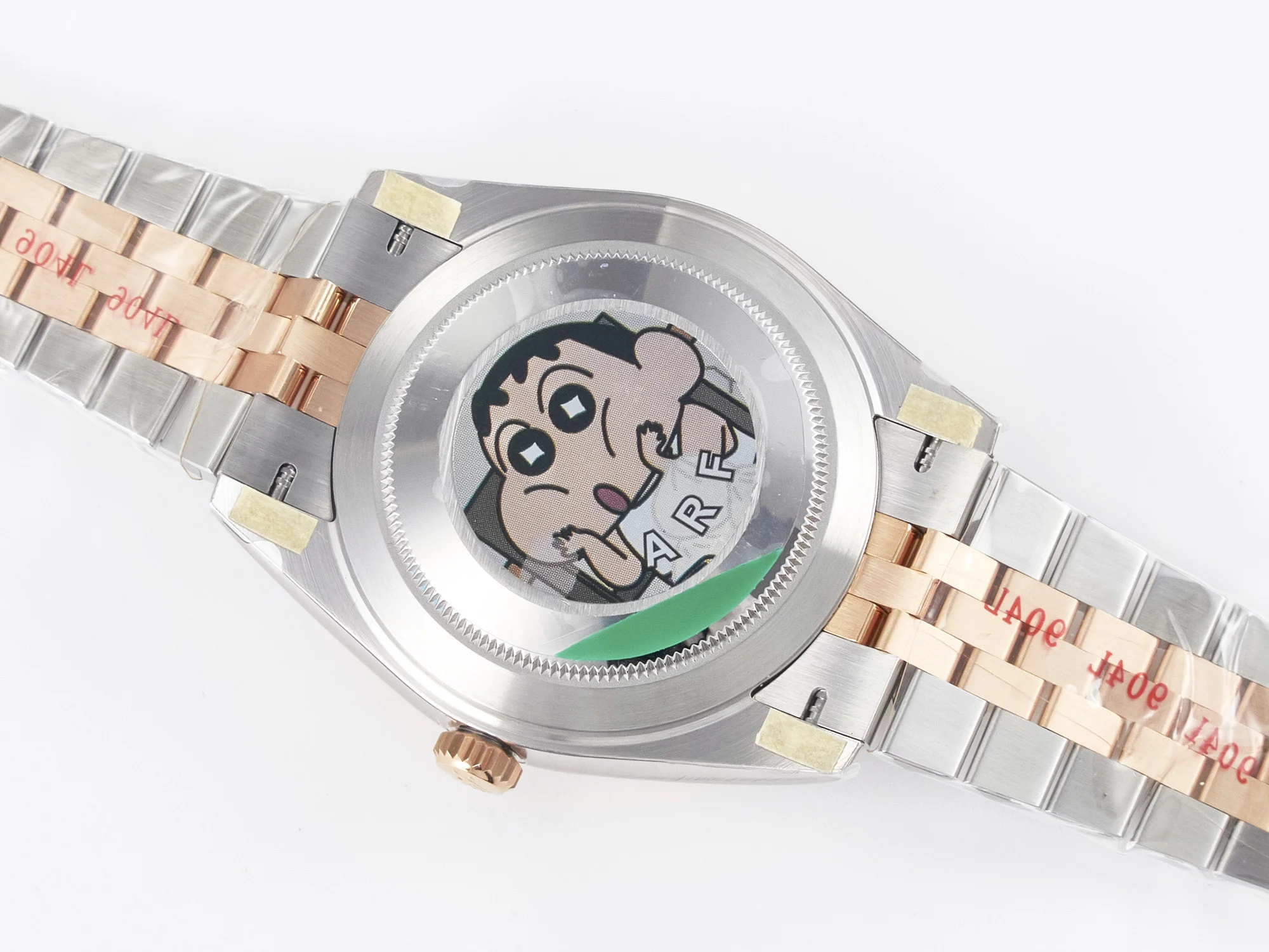 DateJust 41 126331 ARF 1:1 Best Edition 904L Steel Gray Dial Green Roman Marker on SS/RG Jubilee Bracelet SH3235(Gain Weight)