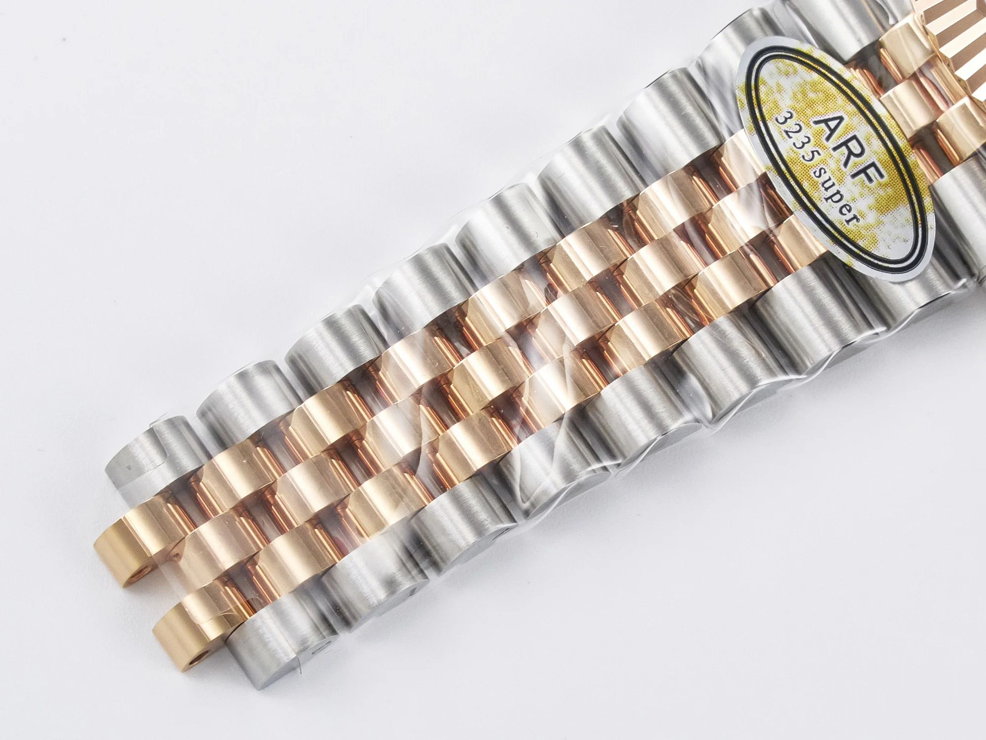 DateJust 41 126331 ARF 1:1 Best Edition 904L Steel Gray Dial Green Roman Marker on SS/RG Jubilee Bracelet SH3235(Gain Weight)
