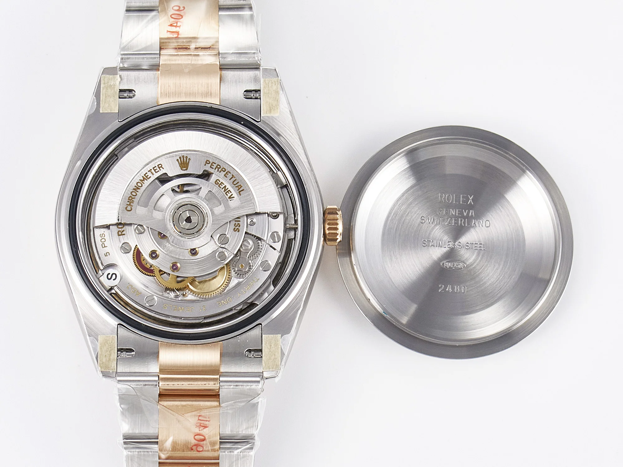 DateJust 41 126331 ARF 1:1 Best Edition 904L Steel Gray Textured Dial on SS/RG Oyster Bracelet SH3235(Gain Weight)