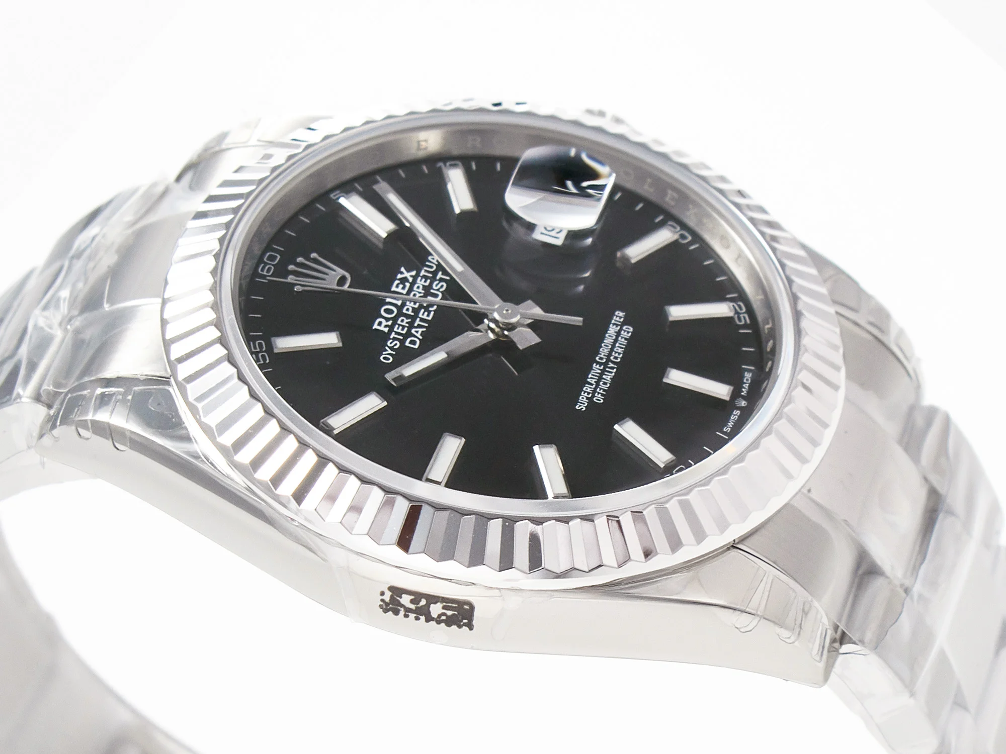 DateJust 41 126334 904L SS VSF 1:1 Best Edition Black Dial on Oyster Bracelet VS3235 V2 (133g)