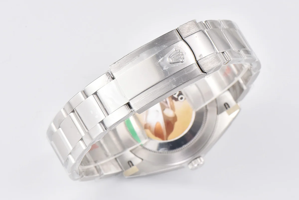 Datejust 41 126334 Mint Green Dial Stick Markers on Oyster Bracelet