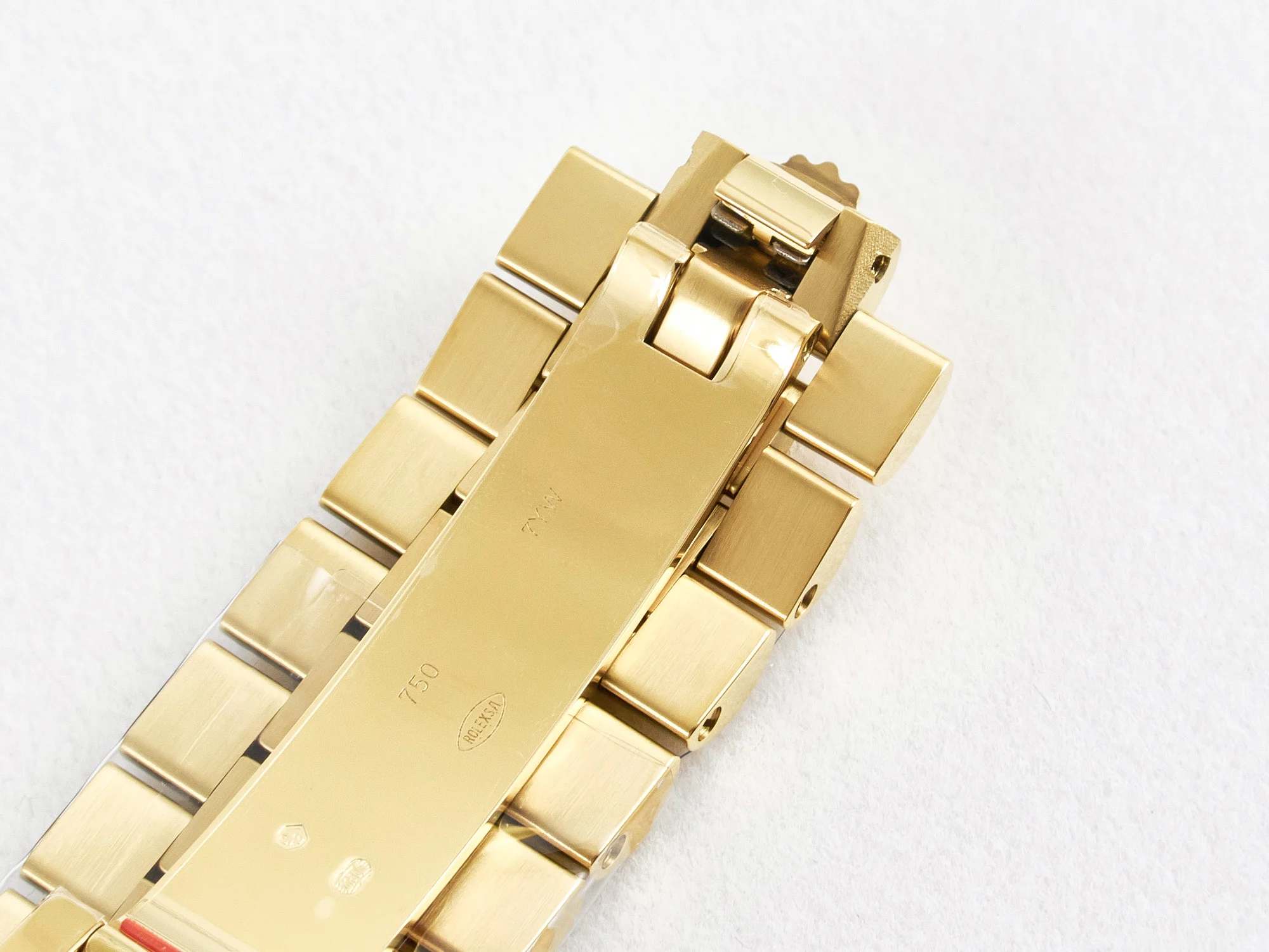Day Date 40 228238 ARF 904L Steel YG Crystal Diamonds Bezel on President Bracelet VR3255