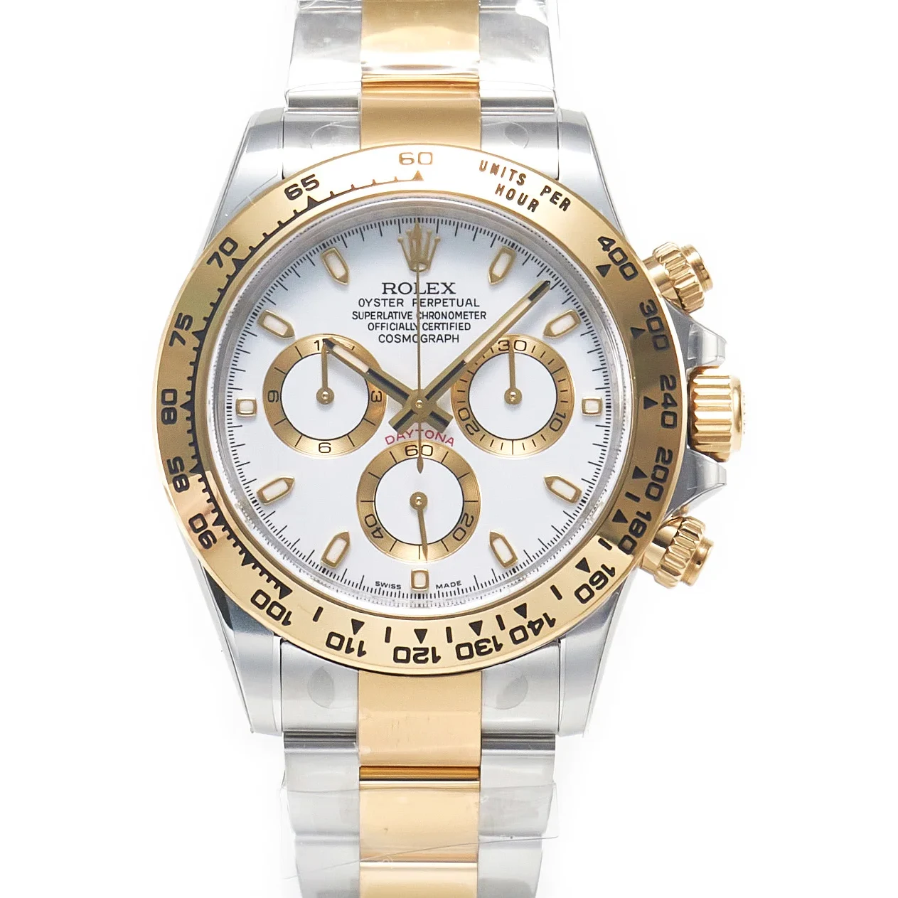 Daytona 116503 Clean 1:1 Best Edition 904L SS Case and Bracelet White Dial SA4130