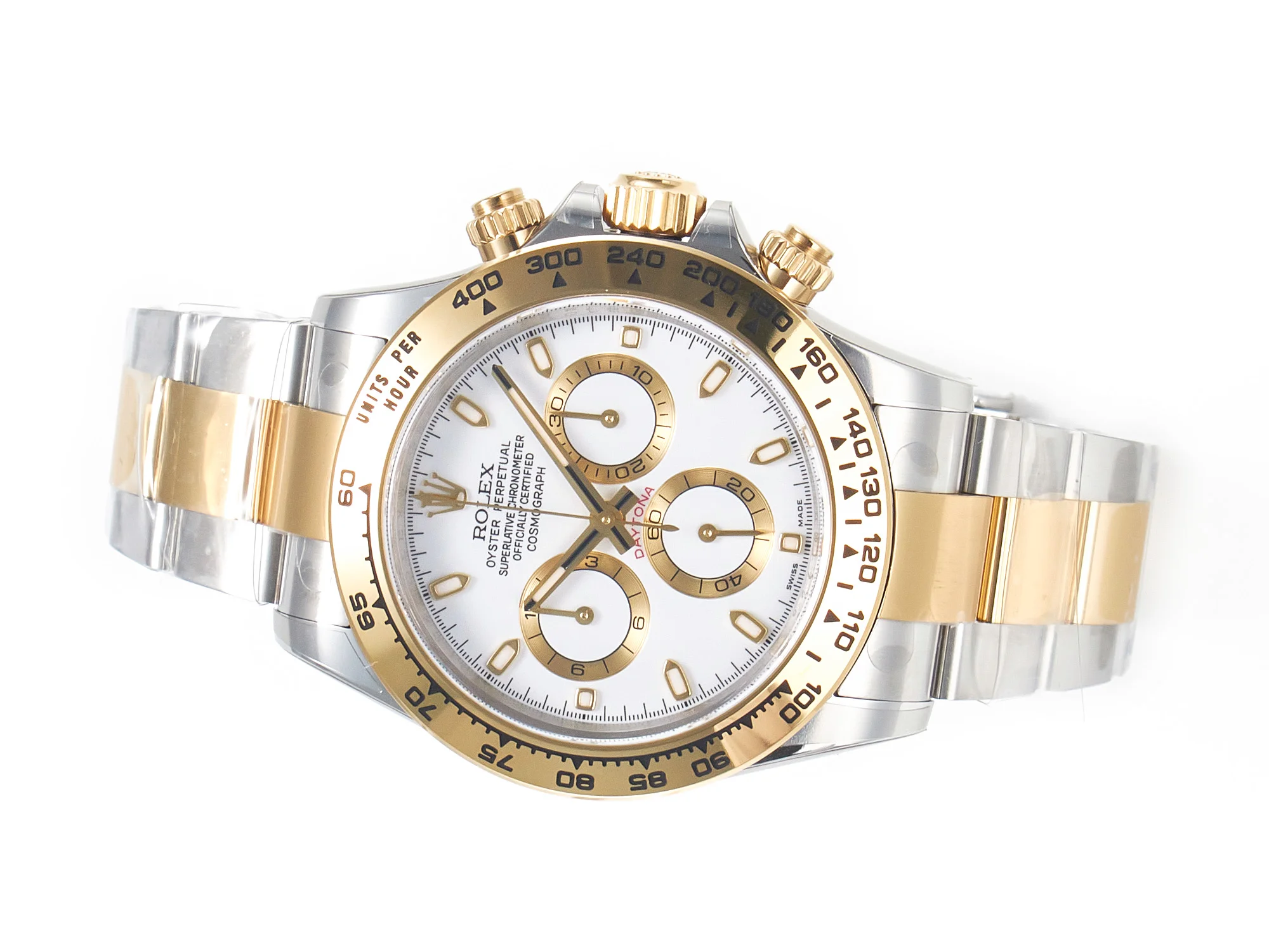 Daytona 116503 Clean 1:1 Best Edition 904L SS Case and Bracelet White Dial SA4130
