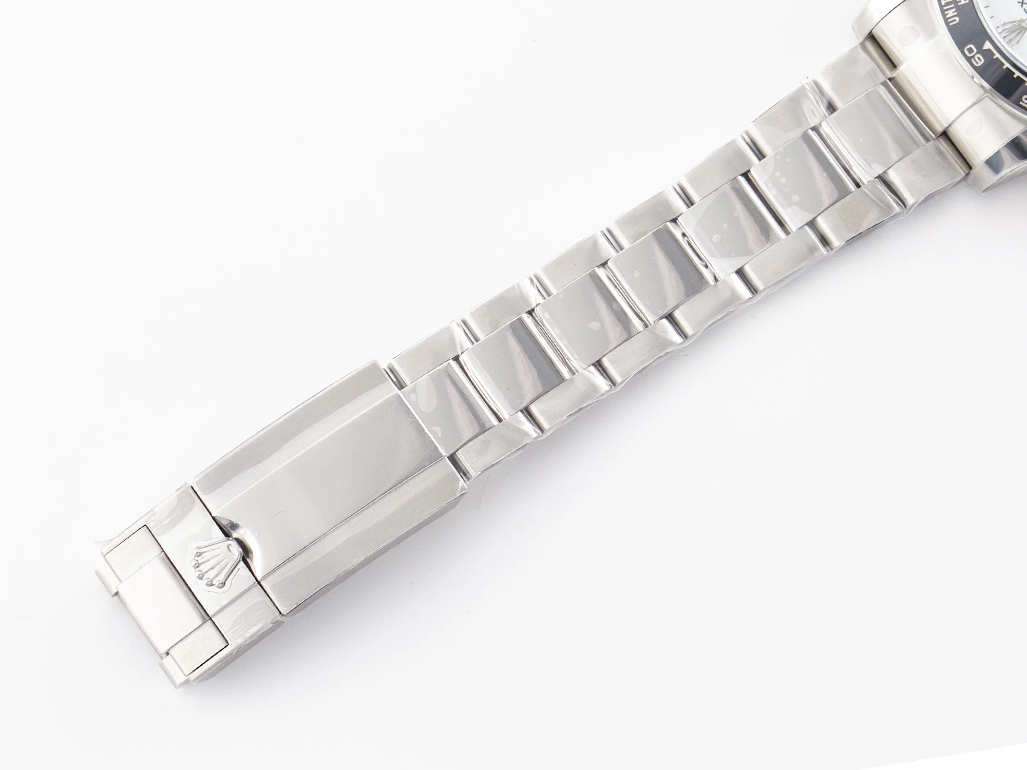 Daytona 126500 Clean 1:1 Best Edition 904L SS Case and Bracelet Black Dial SH4131
