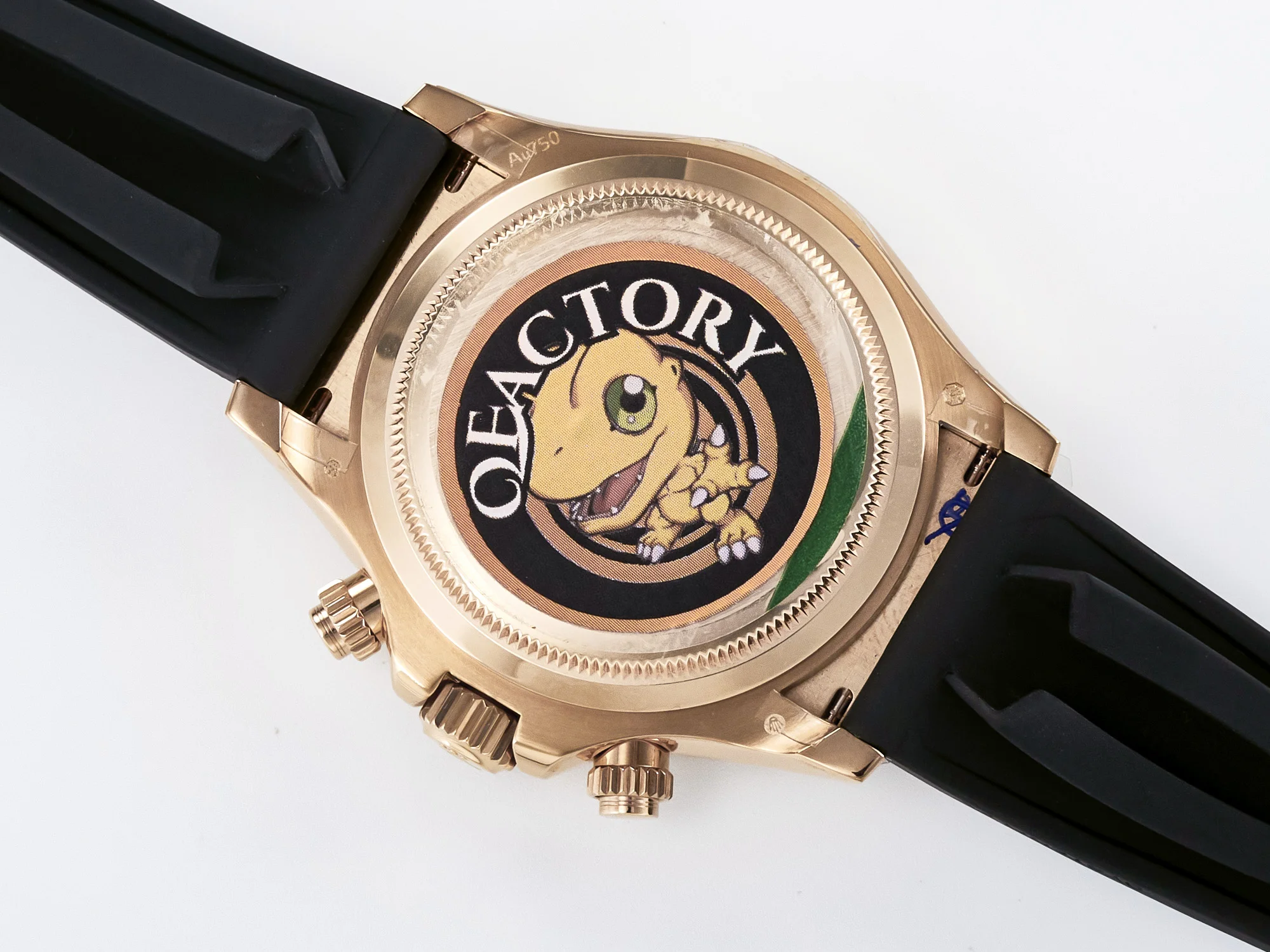 Daytona 126515 QF 1:1 Best Edition Black/RG Diamonds Dial on Oysterflex Strap SH4131 V6(Gain Weight)