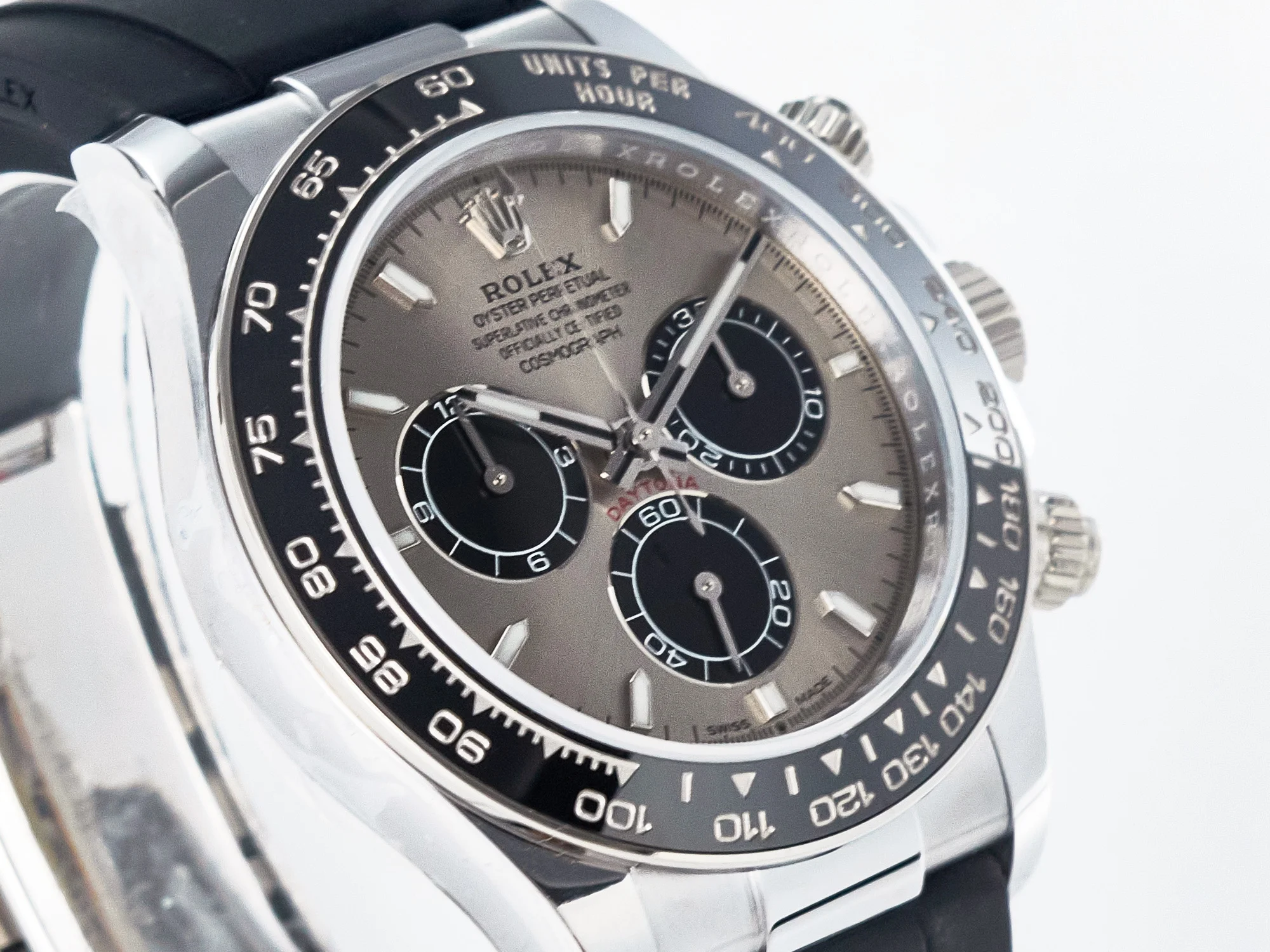 Daytona 126519 QF 1:1 Best Edition Gray/Black Dial on Oysterflex Strap SH4131 V6(Gain Weight)