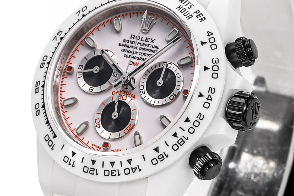 Daytona DIW Speedster White Dial in Ceramic
