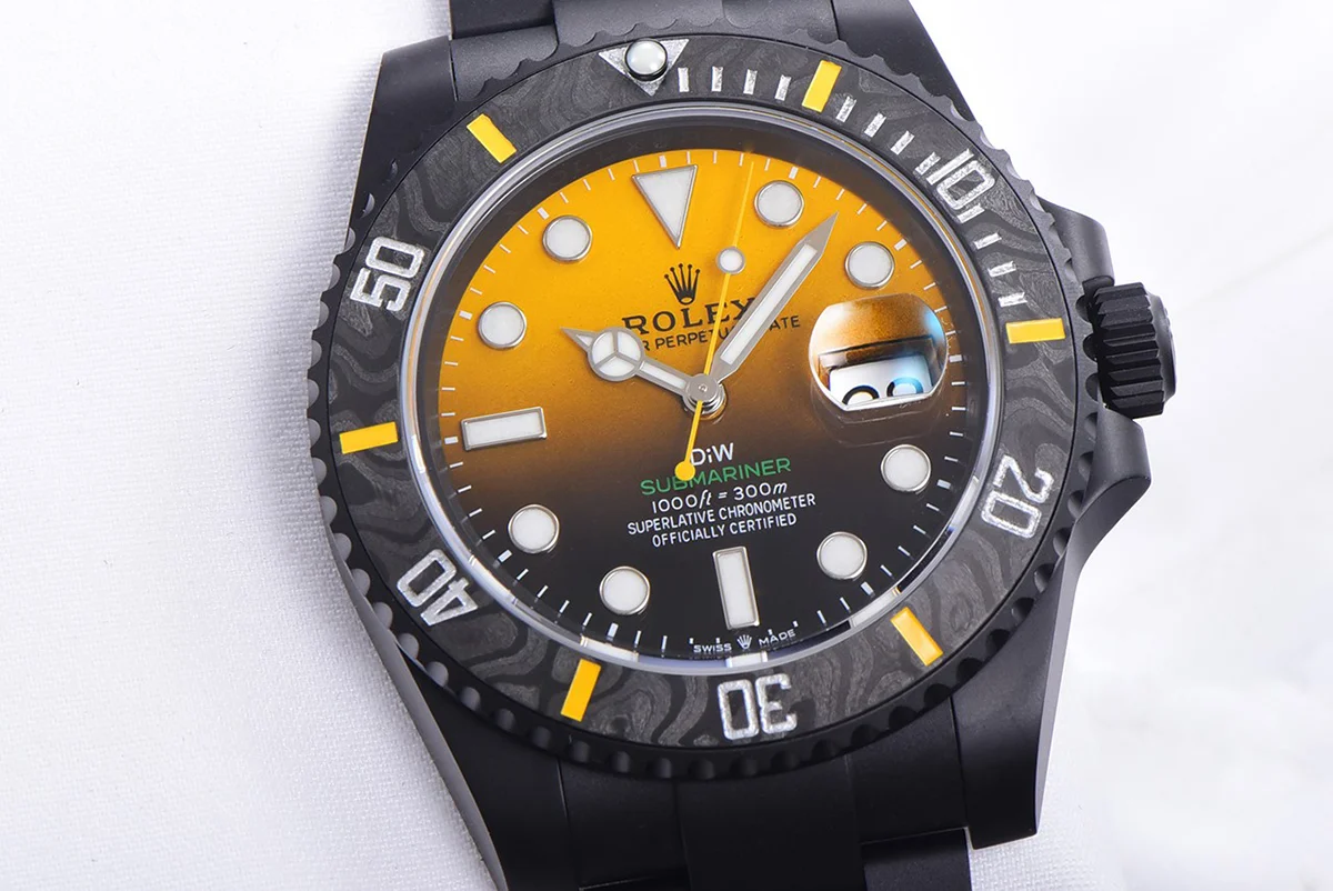 DIW Submariner Black/Yellow Dial