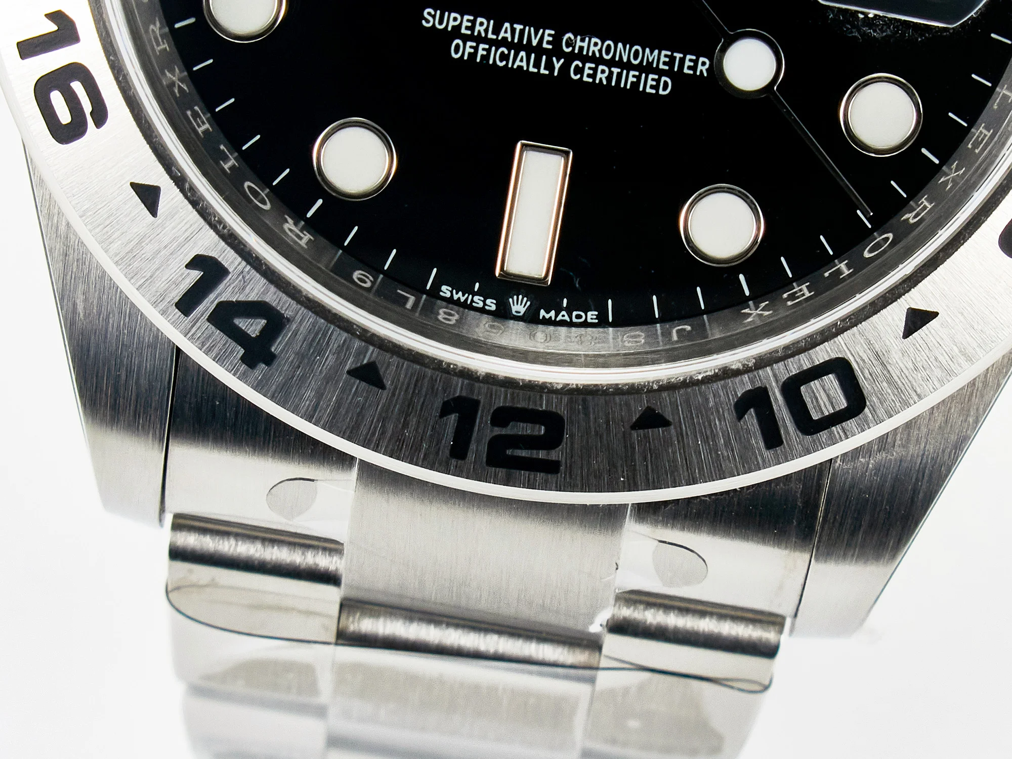 Explorer II 42mm 226570 904L SS Clean 1:1 Best Edition Black Dial on Bracelet DD3285 CHS
