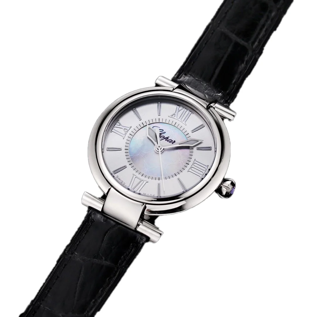 Imperiale White MOP Dial in Steel 29mm