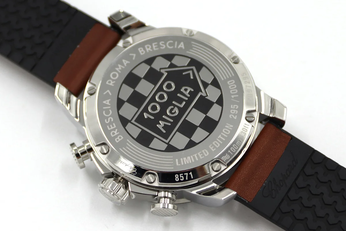Mille Miglia GTS Chrono Grey Dial in Steel