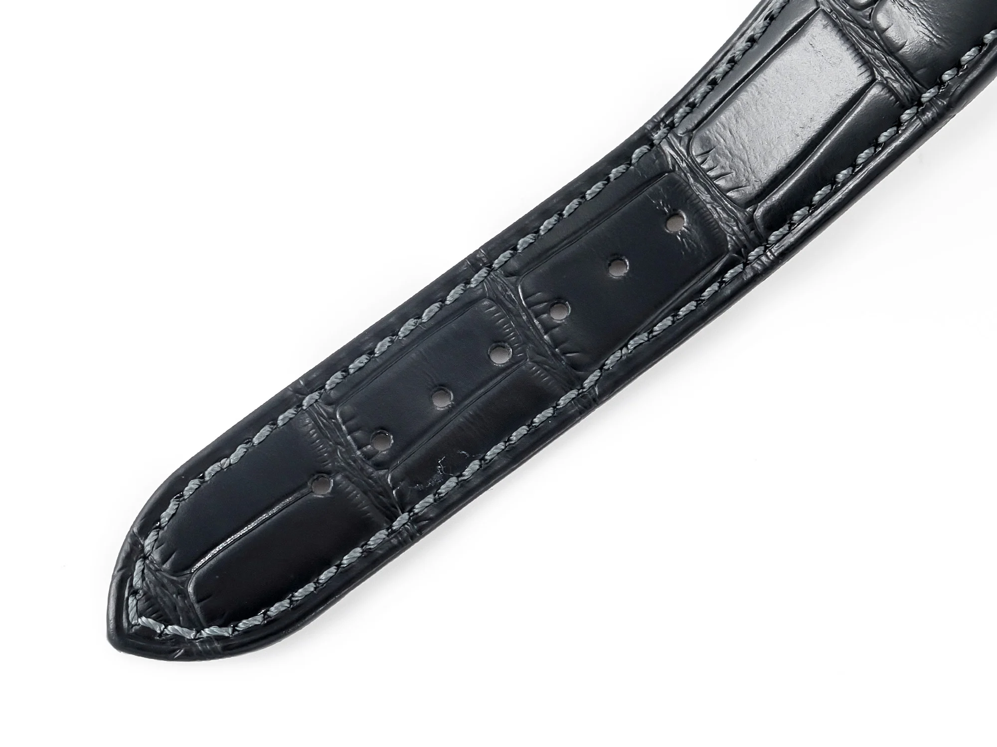 Nautilus 5712 SS PPF 1:1 Best Edition Blue Dial on Black Leather Strap A240 Super Clone V2