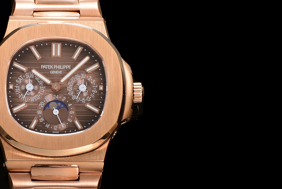 Nautilus 5740 Brown Dial in Rose Gold