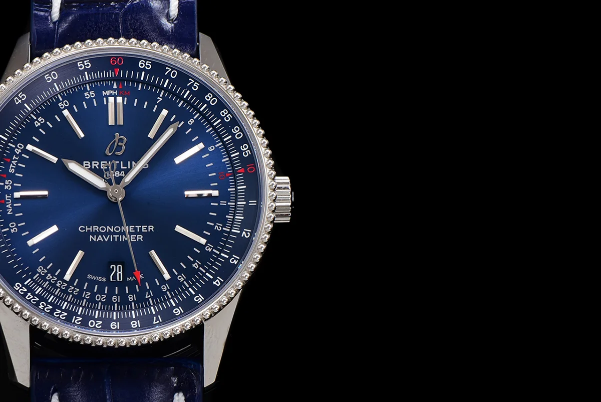 Navitimer Automatic 41 Blue in Steel