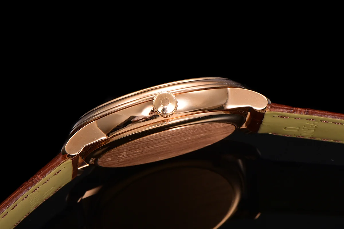 Omega De Ville Prestige Co‑Axial Master Chronometer 40mm White Dial in Rose Gold