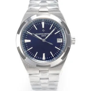 Overseas 4500V SS ZF 1:1 Best Edition Blue Dial on SS Bracelet A5100