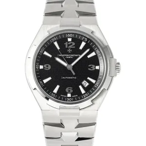 Overseas Automatic 47040 Black Dial in Steel