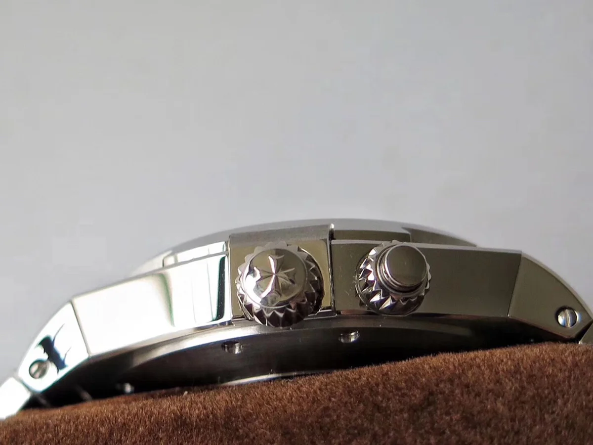Overseas Dual Time Blue Dial in Steel
