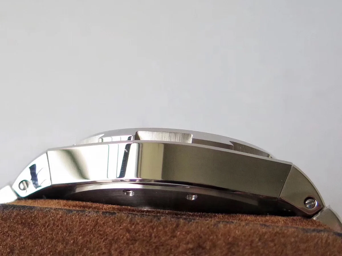 Overseas Dual Time Blue Dial in Steel