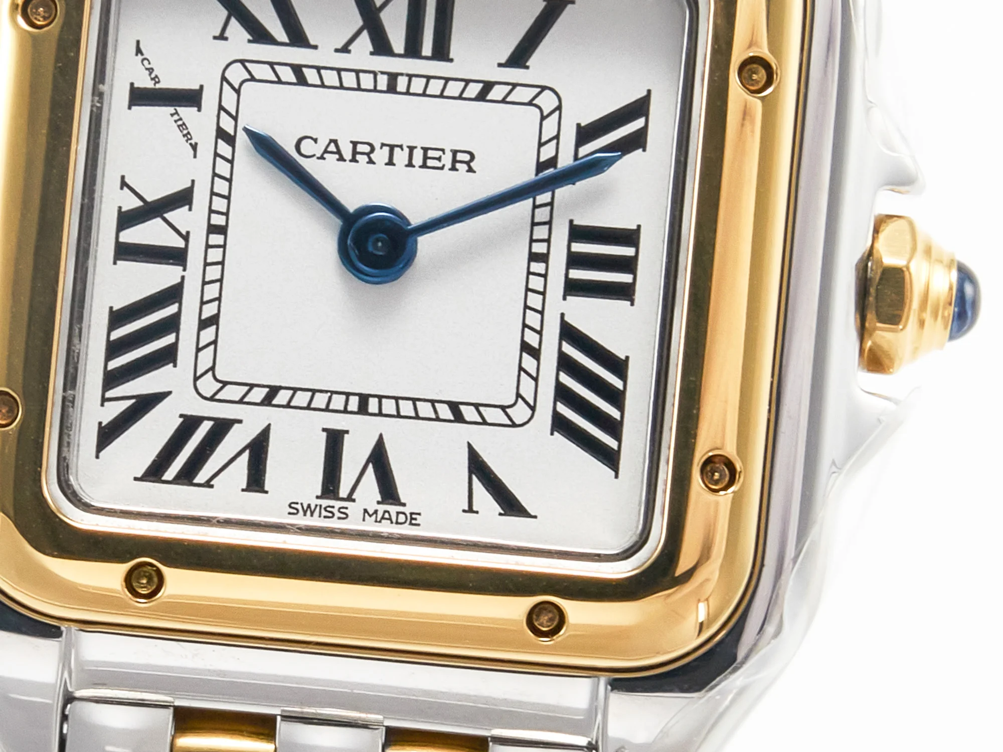 Panthère Secrete Ladies 22mm SS/YG 8848F 1:1 Best Edition White Dial on SS/YG Bracelet Ronda Quartz