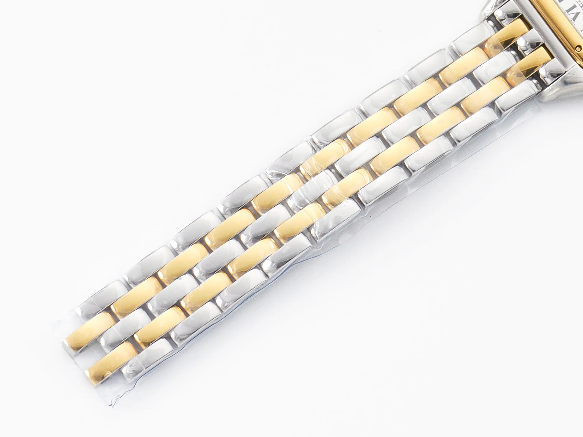 Panthère Secrete Ladies 22mm SS/YG 8848F 1:1 Best Edition White Dial on SS/YG Bracelet Ronda Quartz