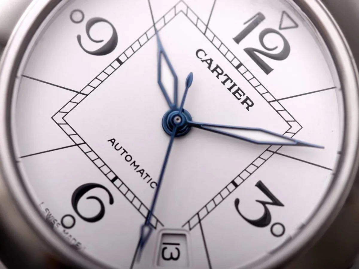 Pasha de Cartier White Dial 35mm in Bracelet