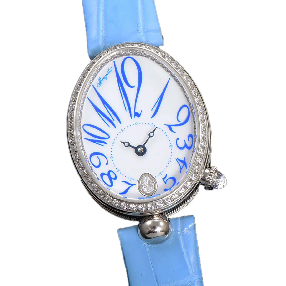 Reine de Naples in White Gold 8918BB