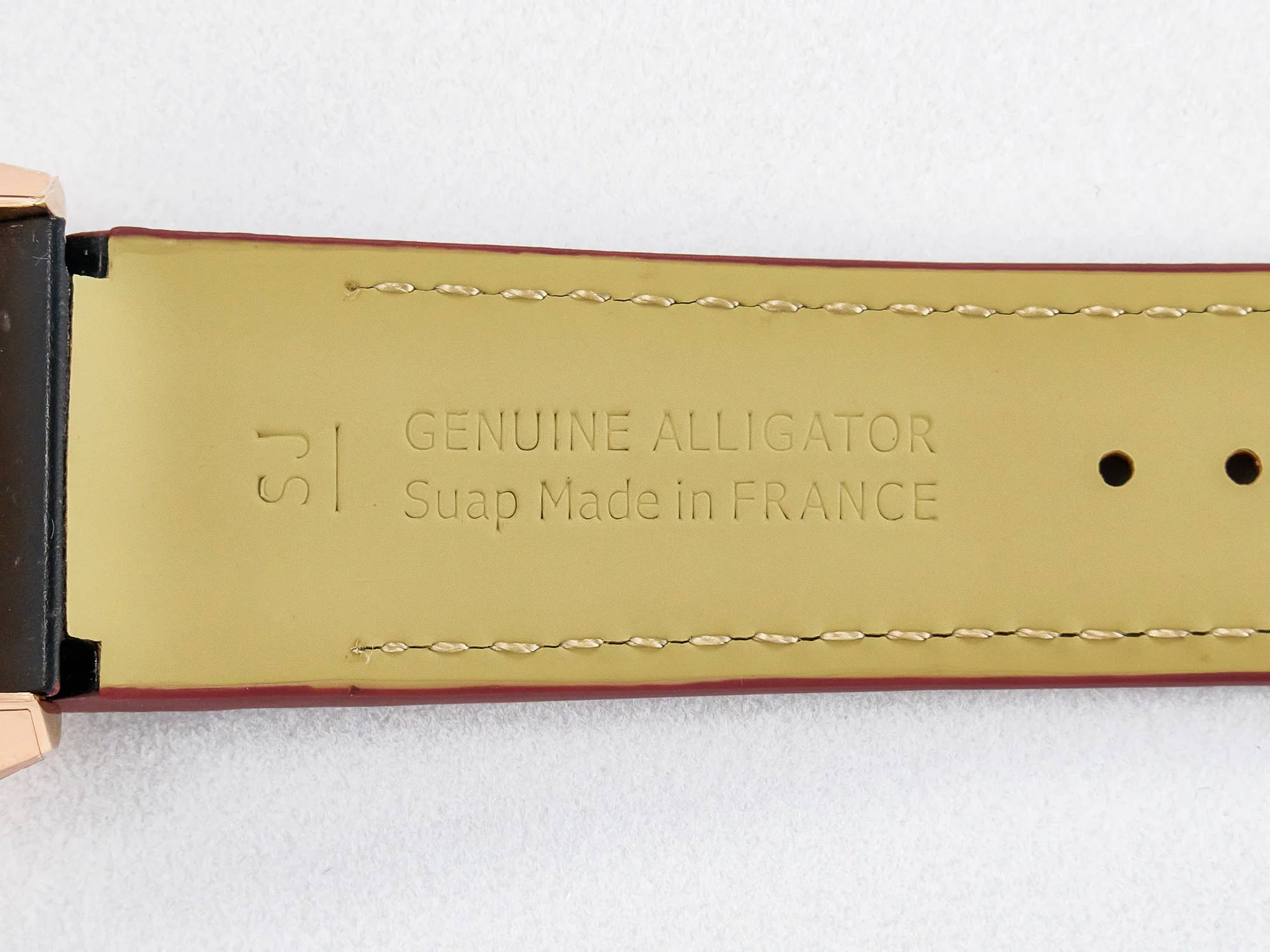 Reverso Tribute Duoface Small Seconds RG MGF Best Edition Black Dial on Red Leather Strap A854A