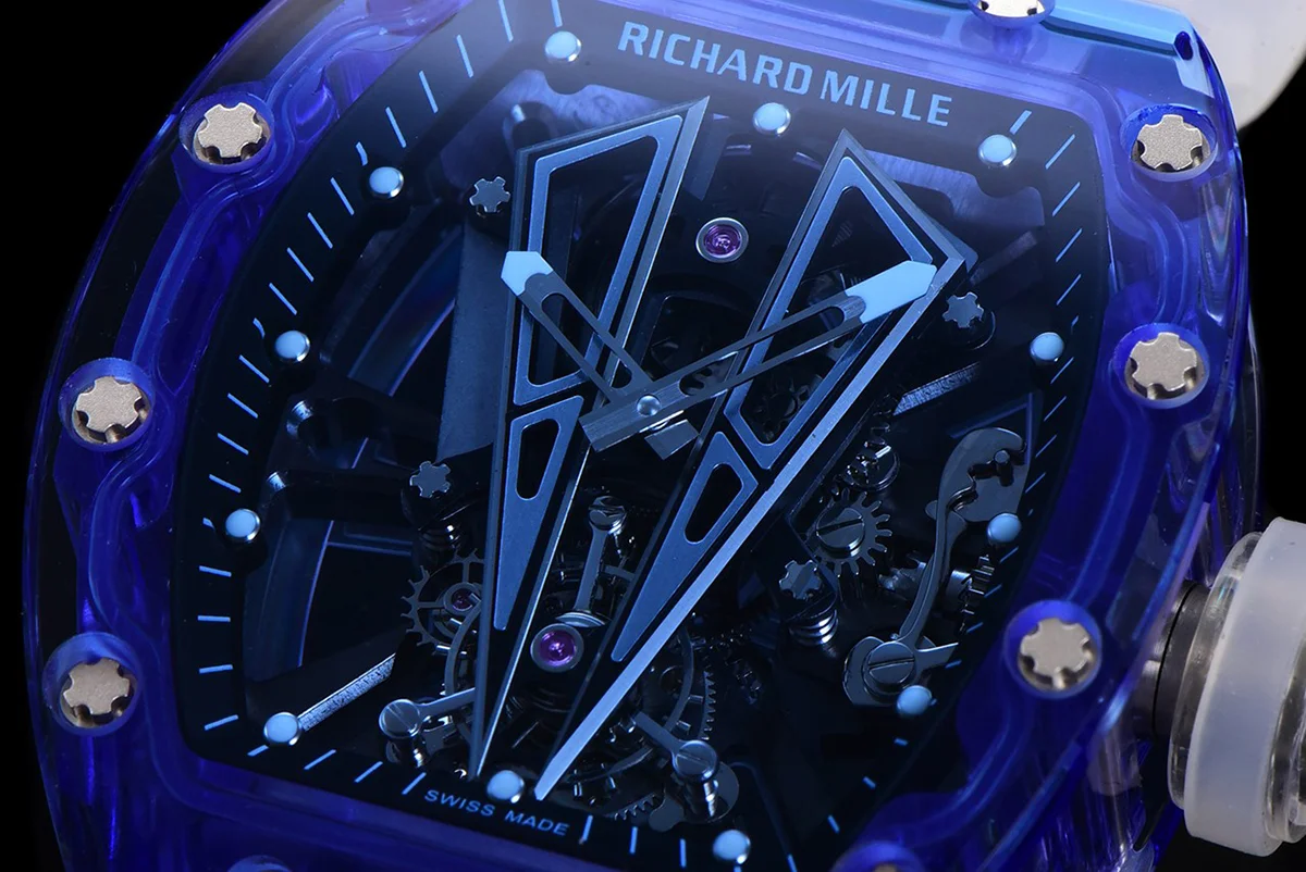 RM 027-01 Tourbillon Blue Sapphire