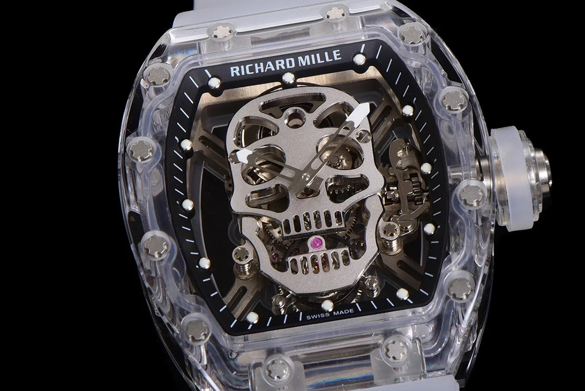 RM 027-01 Tourbillon Sapphire Skull