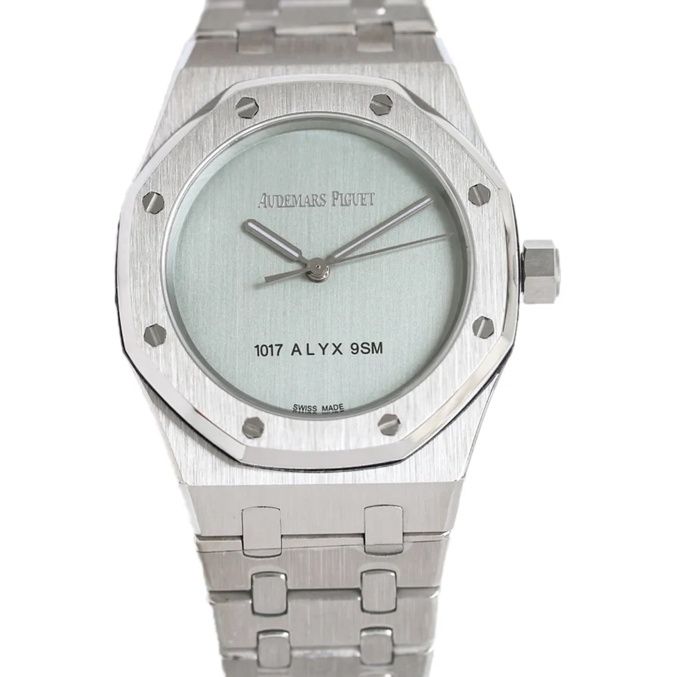 Royal Oak 15550 Silver Dial 1017 ALYX 9SM in White Gold
