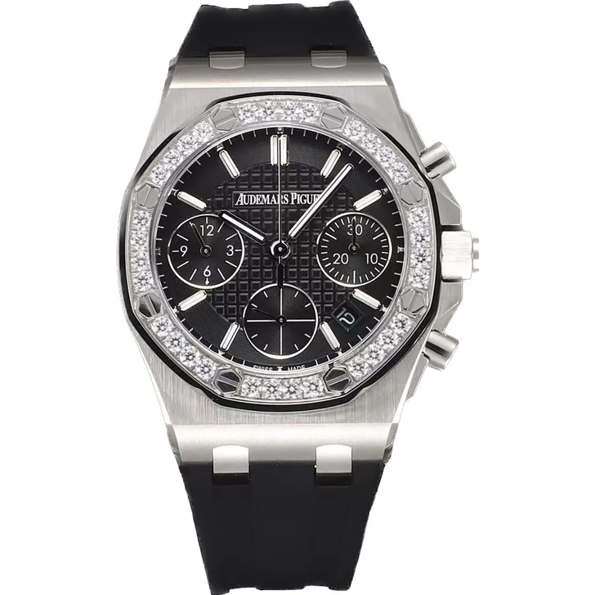 Royal Oak Offshore Selfwinding Chronograph 37mm Black Dial in Steel Ref. 26231ST.ZZ.D002CA.01