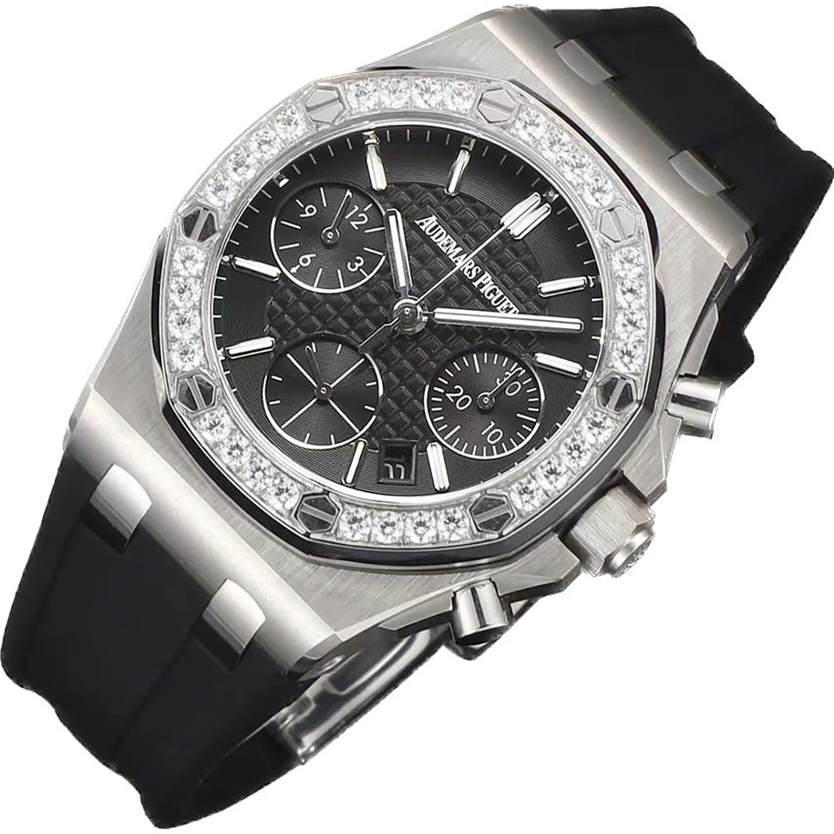 Royal Oak Offshore Selfwinding Chronograph 37mm Black Dial in Steel Ref. 26231ST.ZZ.D002CA.01