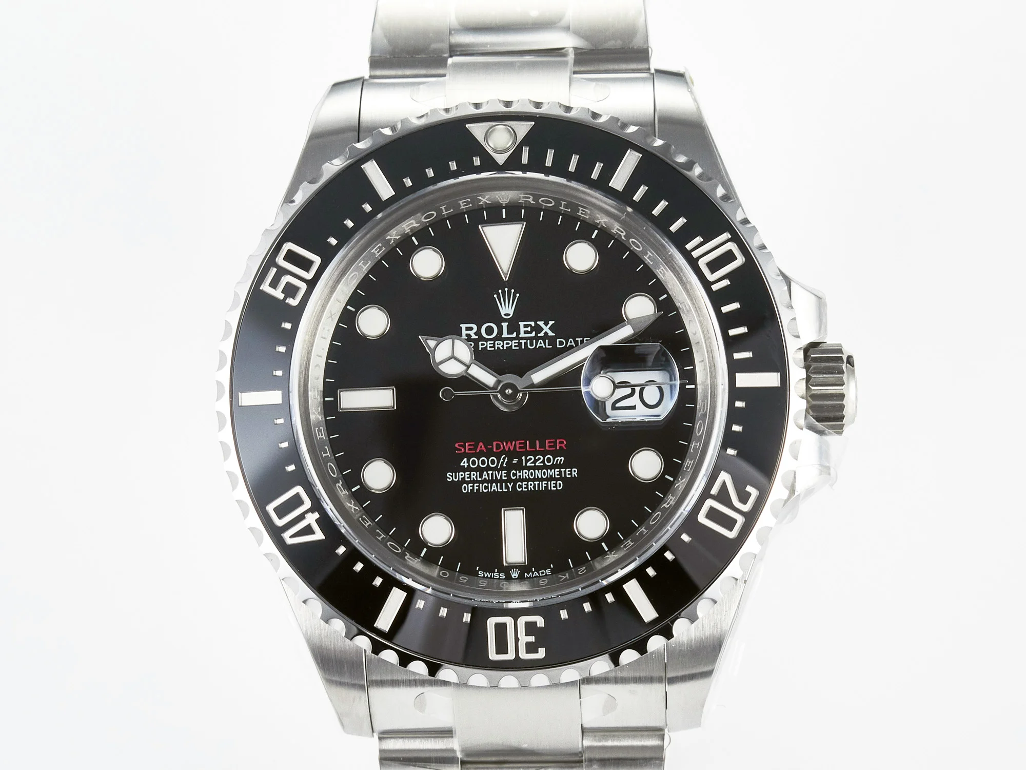 Sea-Dweller 126600 Clean 1:1 Best Edition 904L SS Case and Bracelet VR3235