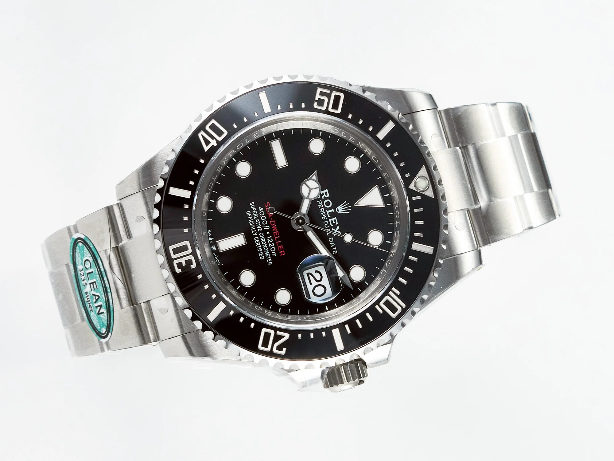 Sea-Dweller 126600 Clean 1:1 Best Edition 904L SS Case and Bracelet VR3235