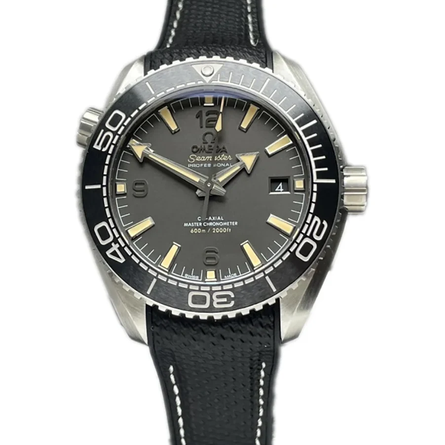 Seamaster Planet Ocean 600M 43.5mm Grey Dial Steel on Rubber Strap