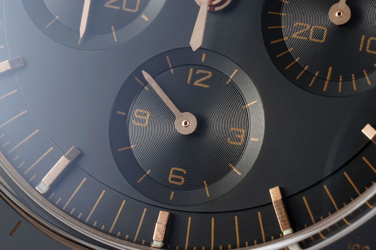 Speedmaster Black Dial on Rose Gold
