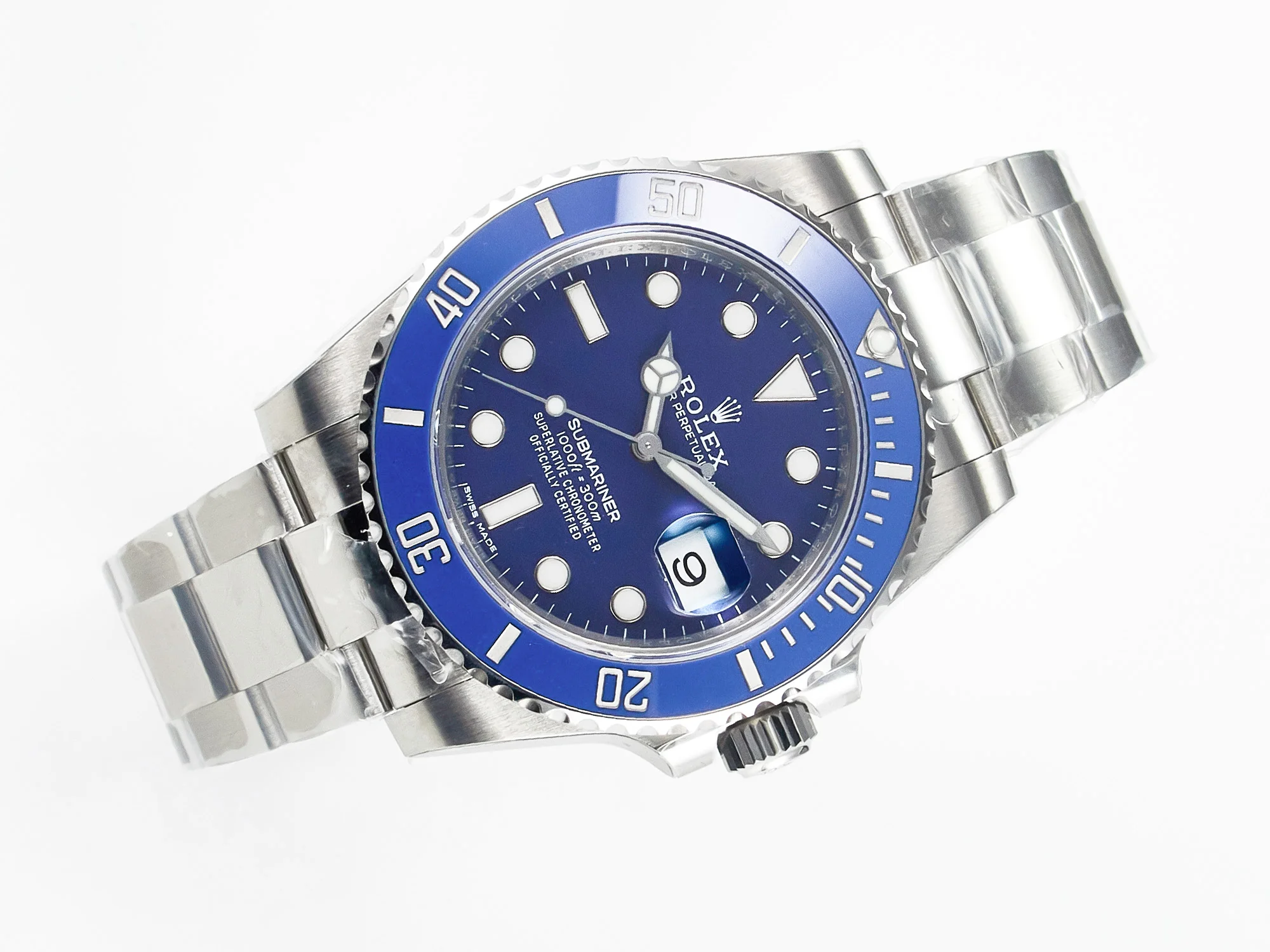 Submariner 116619 LB Blue Ceramic VSF 1:1 Best Edition 904L SS Case and Bracelet VS3135