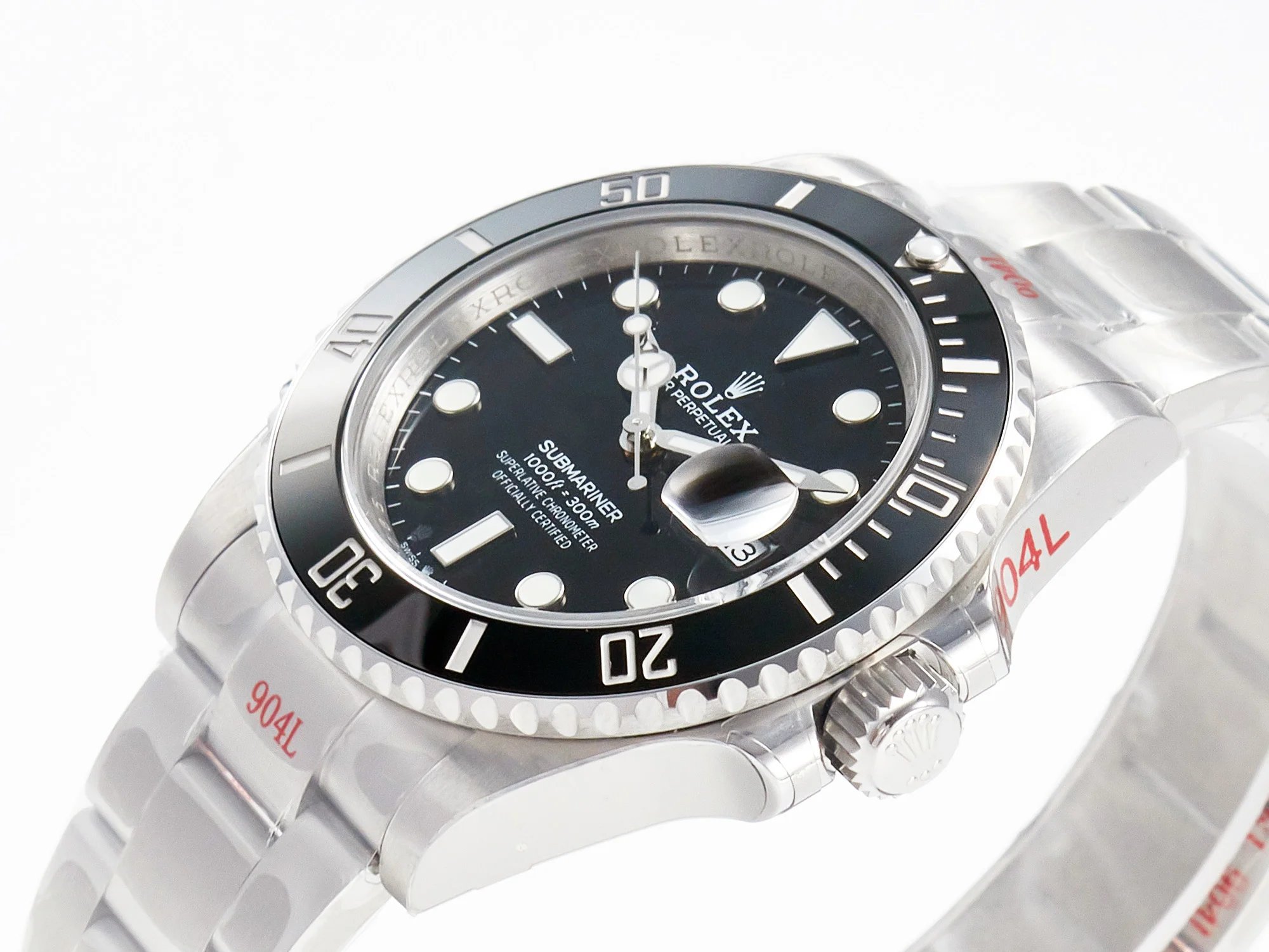 Submariner 126610LN Black 904L Steel GMF 1:1 Best Edition on SS Bracelet VR3235 V3
