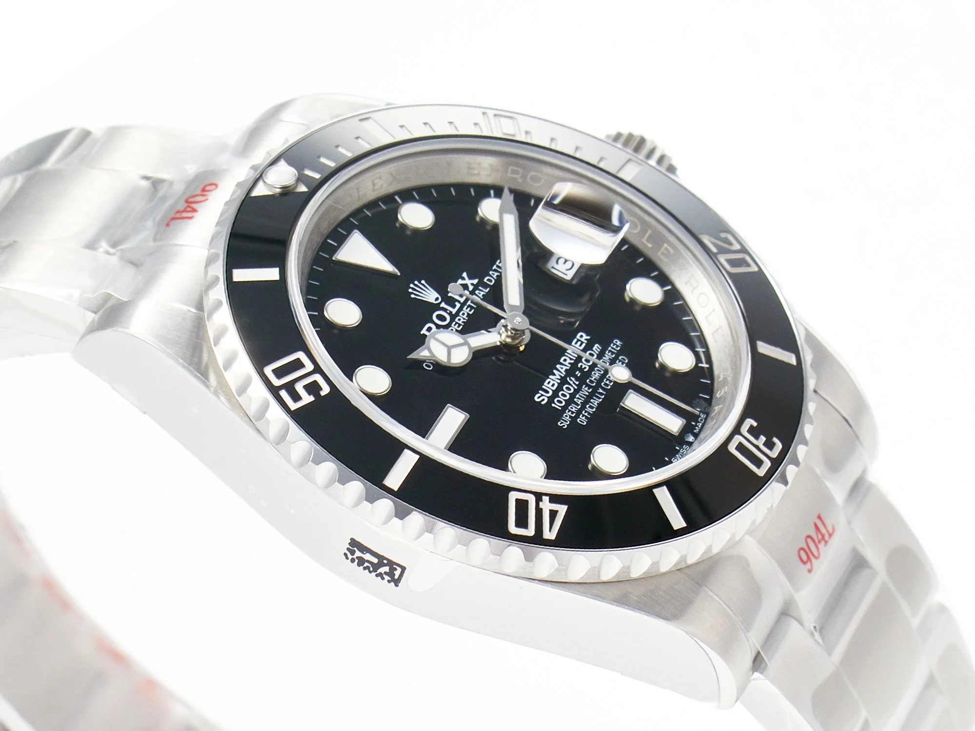 Submariner 126610LN Black 904L Steel GMF 1:1 Best Edition on SS Bracelet VR3235 V3