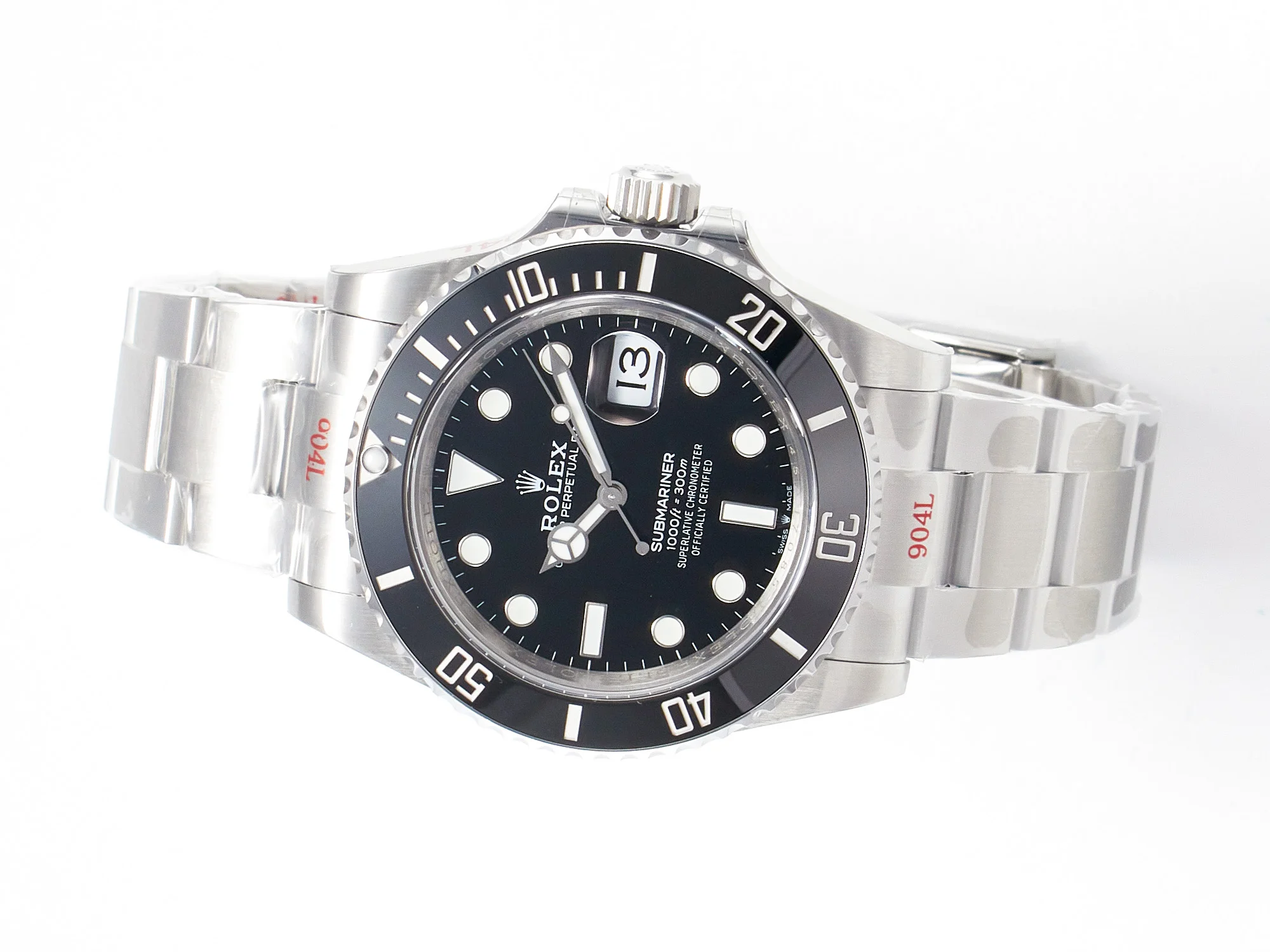 Submariner 126610LN Black 904L Steel GMF 1:1 Best Edition on SS Bracelet VR3235 V3