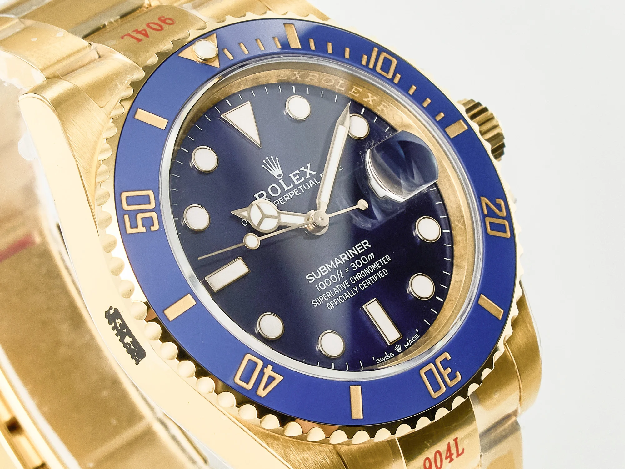 Submariner 41mm 126618 LB YG Blue Ceramic 904L Steel VSF 1:1 Best Edition VS3235