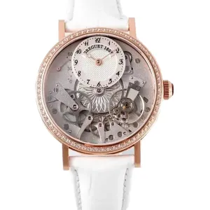 Tradition 7038BR/18/9V6/D00D Skeleton Dial in Rose Gold
